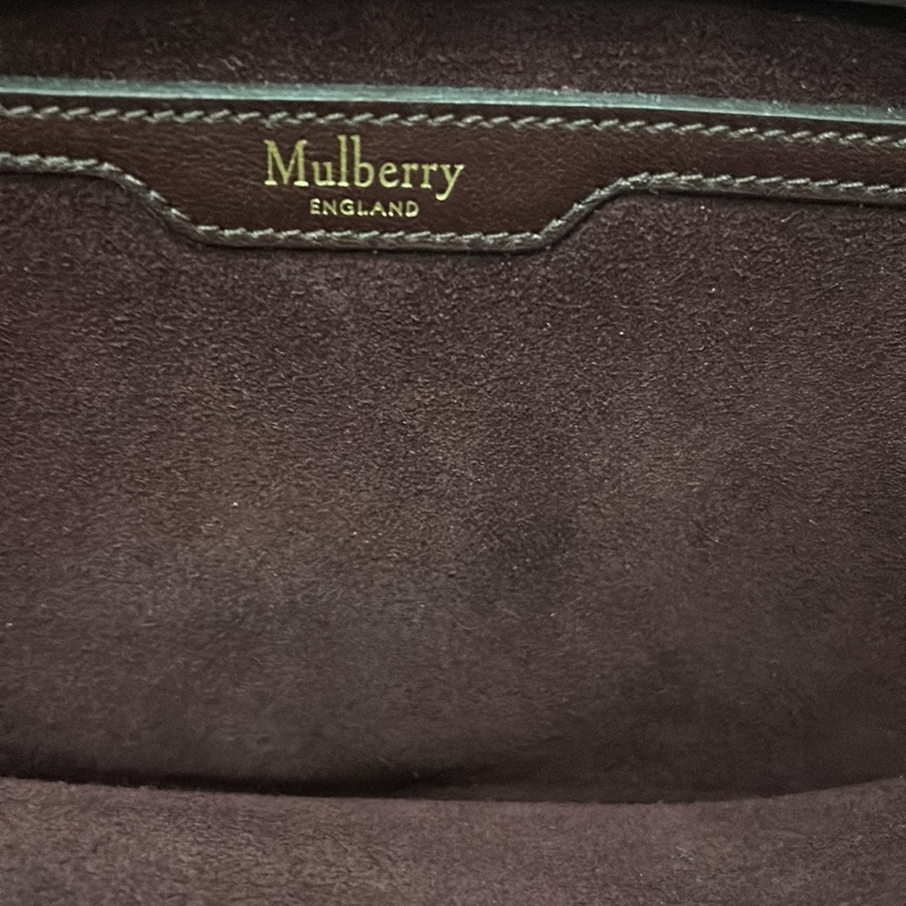 Mulberry burgundy leather bag - Picture 3 of 9